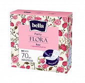 Bella (Белла) прокладки Panty Flora с ароматом Розы 70 шт, Торунский завод перевязочных материалов