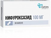 Нифуроксазид, капсулы 100мг, 30 шт, Озон ООО