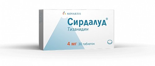 Сирдалуд, таблетки 4мг, 30шт