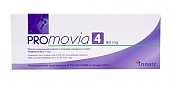 Promovia (Промовиа), протез синовиальной жидкости на основе гиалуроната натрия шприц 80мг/4мл 4мл 1шт, 