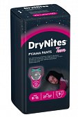 Huggies DryNites (Драйнайтс) трусики одноразовые ночные для девочек 8-15 лет, 9 шт, Кимберли Кларк