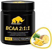 PrimeKraft (ПраймКрафт) BCAA 2:1:1 порошок со вкусом ананаса, 150г, БАРГУС продакшн ООО