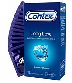 Contex (Контекс) презервативы Long love продлевающие 12шт, 