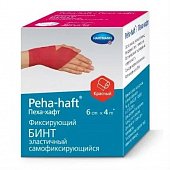 Paul Hartmann (Пауль Хартманн) бинт Пеха-хафт когезивный фиксирующий эластичный 4м х 6cм красный 1 шт, Пауль хартман