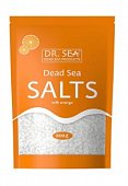 Dr.Sea (Доктор Сиа) соль Мертвого моря Апельсин для ванн 500г, Доктор Мад