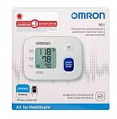 Тонометр автоматический, запястный Omron (Омрон) RS1 (HEM-6120-RU), 
