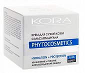 Kora (Кора) крем для сухой кожи лица с маслом арганы 50мл, Фитопром