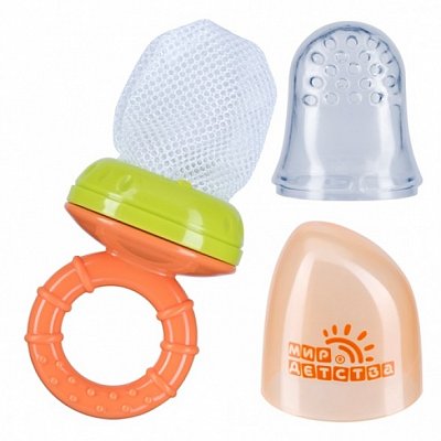 Мир Детства сеточка для прикорма 2в1 с 6 месяцев 1 шт (17539)