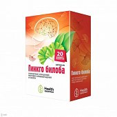 Гинкго Билобы, фильтр-пакеты 2г, 20 шт БАД, Здоровье ФК ООО