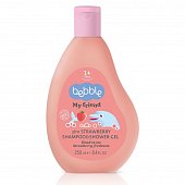 Bebble (Бэблл) Шампунь и гель 2 в 1 с ароматом клубники, 250 мл, Лавена