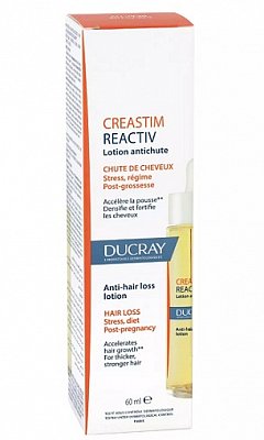 Дюкрэ Креастим (Ducray Creastim) лосьон против выпадения волос, 60мл