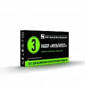 Мультитест набор тест-полосок для иммунохроматографического анализа для выявления 3 наркотика в моче кассета М6, Фактор-мед ООО (г.Москва)