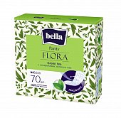 Bella (Белла) прокладки Panty Flora с экстрактом Зеленого чая 70 шт, Торунский завод перевязочных материалов