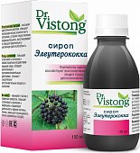 Dr Vistong (Др Вистонг) сироп элеутерокка, флакон 150мл, Вис ООО