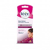 Veet Easy-Gelwax (Вит) восковые полоски для лица с ароматом бархатной розы, 20 шт, Рекитт Бенкизер Хелскэр Интернешнл Лтд.
