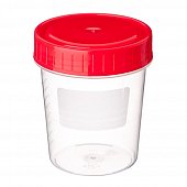 Контейнер для биопроб стерильный 120мл, в индивидуальной упаковке, Полиэфир ОДО