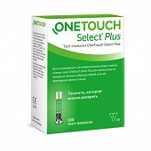 Тест-полоски OneTouch Select Plus (Уан Тач Селект Плюс), 100 шт, Лайфскан Юроп/Фармстандарт Лексредства ОАО