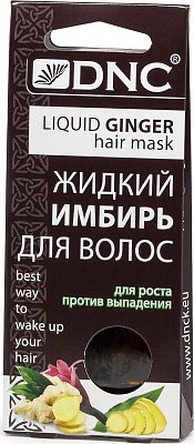 DNC (ДНЦ) масло для волос Жидкий имбирь пакет 15мл, 3шт