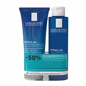 La Roche-Posay (Ля Рош Позе) набор: Эфаклар лосьон для сужения пор 200мл+гель очищающий 200мл, Ля Рош Позе
