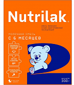  Nutrilak (Нутрилак) 2 молочная смесь с 6 месяцев, 300г, Инфаприм ЗАО