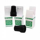 Наконечник для тростей и костылей, диаметр 18мм, Аверсус