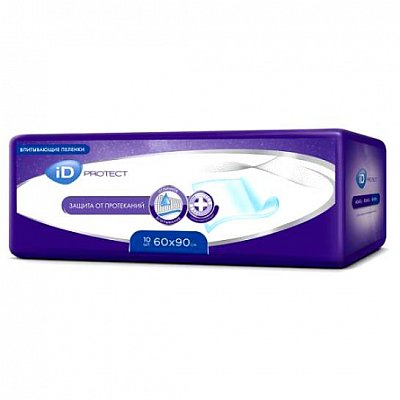 Айди (iD) Протект, пеленки 60х90см, 10 шт