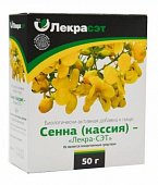 Сенна (кассия)-Лекра-Сэт, 50г БАД, Лекра-СЭТ