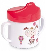 Canpol (Канпол) поильник обучающий с 9 месяцев красный 200 мл, Канпол