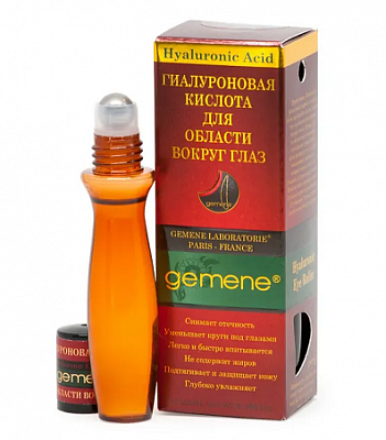 Джемини (Gemene) Гиалуроновая кислота гель вокруг глаз,12мл