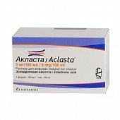 Акласта, раствор для инфузий 5мг/100мл, флакон 100мл, Новартис