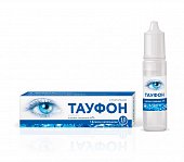 Тауфон, капли глазные 4%, флакон-капельница 10мл, Фармстандарт Лексредства