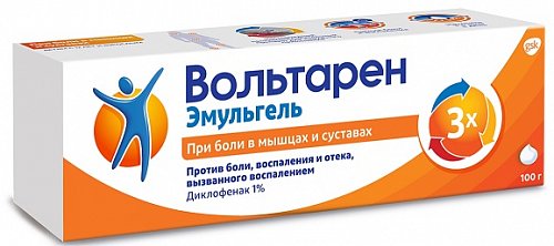Вольтарен Эмульгель, гель для наружного применения 1%, 100г