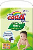 GOO.N (Гуун) подгузники-трусики Cheerful baby M 6-11кг 58 шт, ELLEAIR INTERNATIONAL (THAILAND) CO., LTD