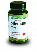 Nature's Bounty (Нэйчес Баунти) Селен 50мкг, таблетки 100 шт БАД, Nature,s Bounty,Inc