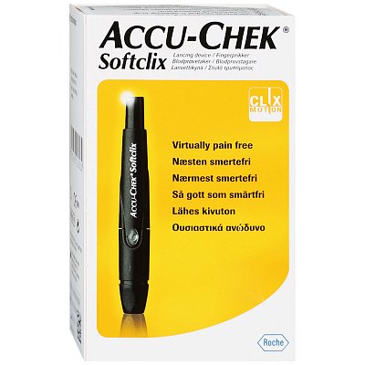 Ручка для прокалывания пальца Accu-Chek FastClix (Акку-Чек) + 25 ланцетов