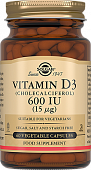 Solgar (Солгар) Витамин Д3 600МЕ, капсулы 60 шт БАД, Солгар