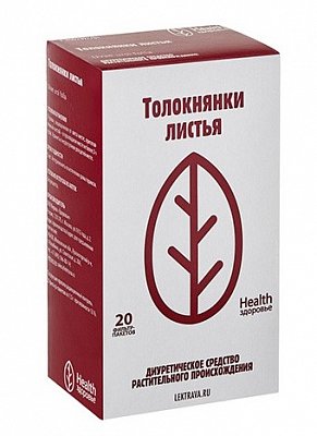 Толокнянки листья, фильтр-пакеты 1,5г, 20 шт