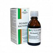 Полыни настойка, флакон 25мл, Тверская фармацевтическая фабрика