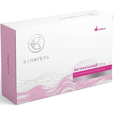 Вапигель, вагинальный гель для сохранения pH влагалища, тюбики 5г, 7 шт