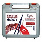 Аптечка автомобильная, Фэст новая, серый