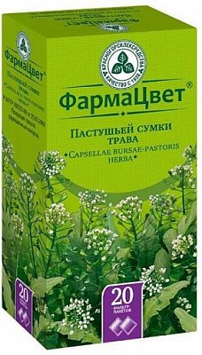Пастушья сумка, фильтр-пакеты 1,5г, 20 шт
