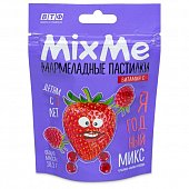 Mixme Витамин С мармеладные пастилки со вкусом клубники, малины и клюквы 58,5г БАД, Внешторг Фарма ООО