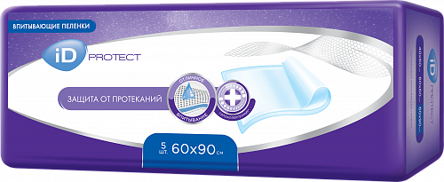 Айди (iD) Protect, пеленки 60х90см, 30 шт