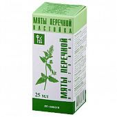 Мята перечная настойка, флакон 25мл, Кировская Фармацевтическая Компания