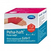 Paul Hartmann (Пауль Хартманн) бинт Пеха-хафт когезивный фиксирующий эластичный 4м х 4cм красный 1 шт, Пауль хартман
