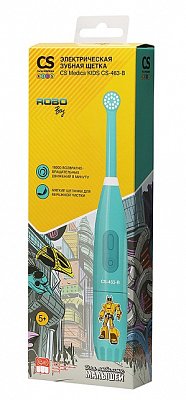 Зубная щетка электрическая CS Medica Kids CS-463-B, бирюзовая