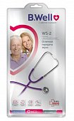 B.Well (Би Велл) Стетоскоп с принадлежностями WS-2 сиреневый, 1 шт, Би Велл