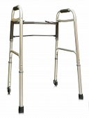 Опора-ходунки Amrus (Амрус) AMW2B75 на 2-х колесах (d-75 мм) с 2 замками, складные, Амрус Энтерпрайзес