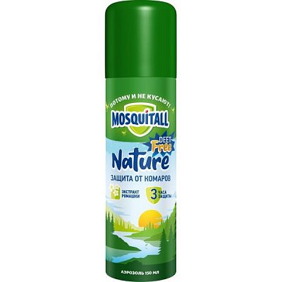 Mosquitall (Москитолл) Натуральная Защита аэрозоль-репеллент 150 мл