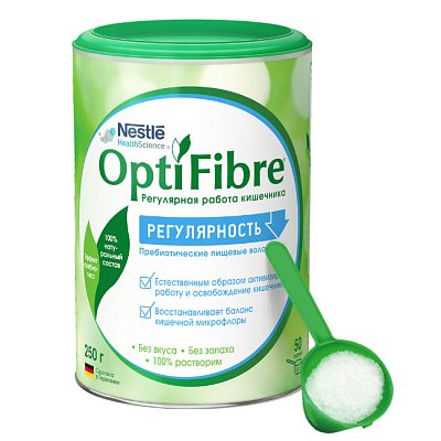 Nestle (Нестле) Оптифайбер порошок, банка 250г БАД